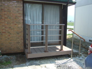 諏訪市K様宅：外構工事