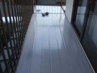 諏訪市W様宅:ベランダ補修工事