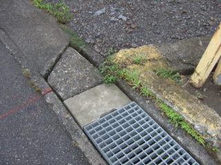 下諏訪町Ｎ様宅:水路工事