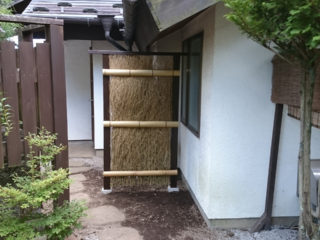 茅野市Ｈ様宅：袖壁取付け工事