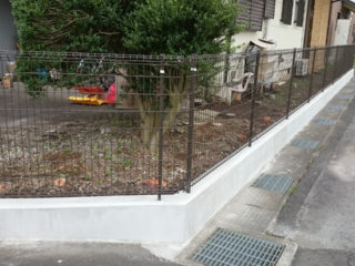 諏訪市Ｋ様宅：フェンス工事